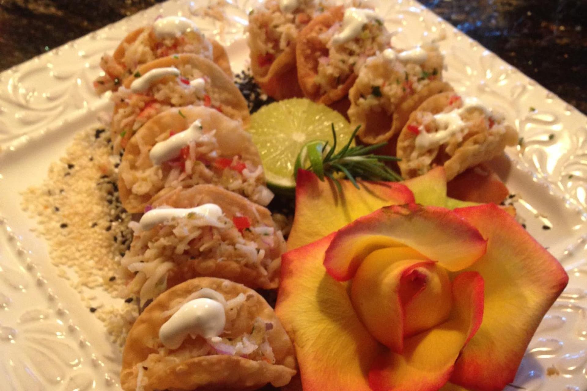 Bridal shower afternoon tea service